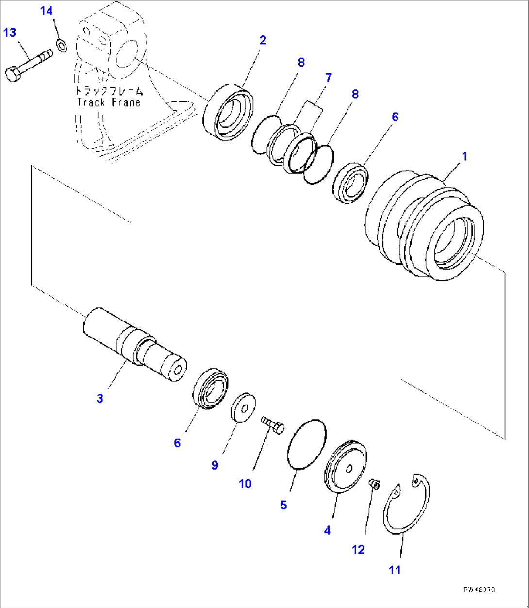 Carrier Roller (#30001-)