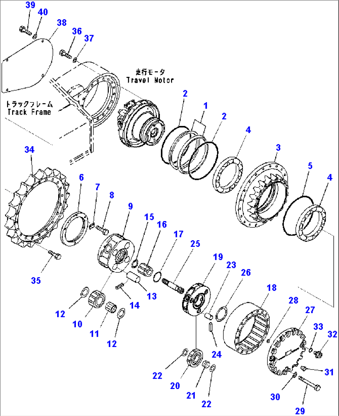 Travel Motor And Final Drive (3/3)