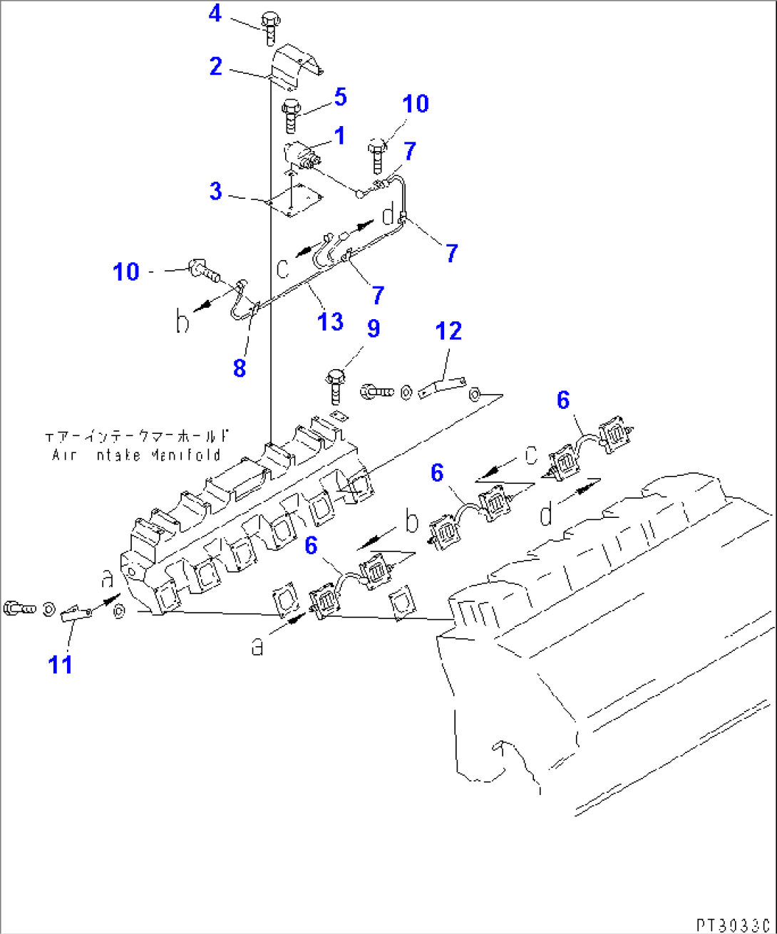 HEATER SWITCH (R.H. BANK)