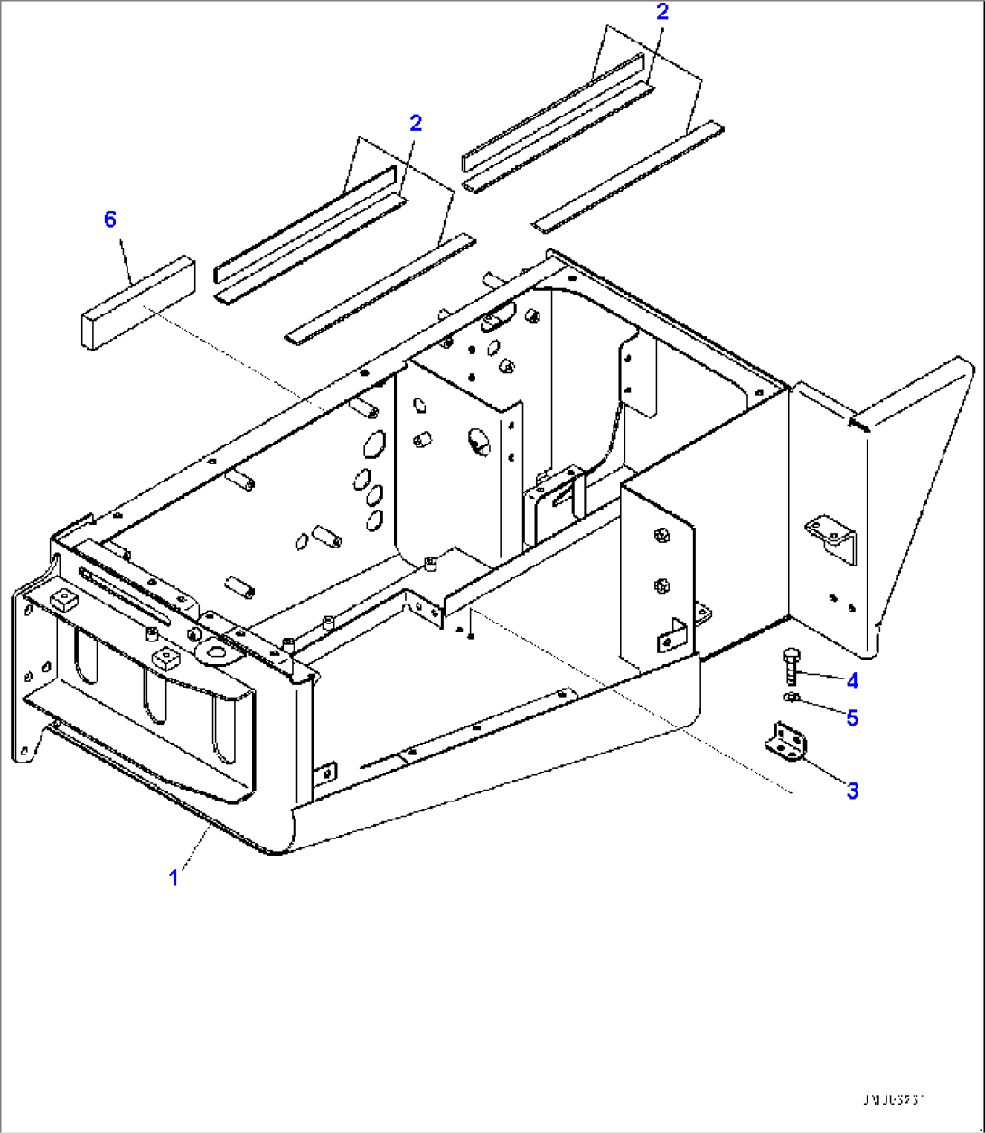Battery Box, Box (#10001-)