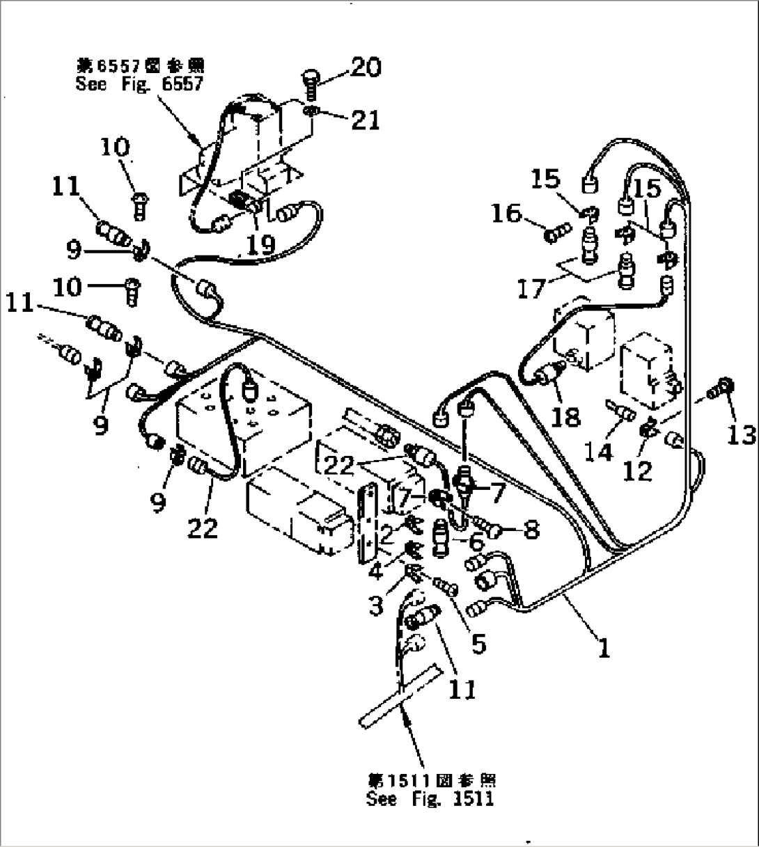 ELECTRICAL SYSTEM (WIRING) (4/6) (FOR LOADER) (WITH 2-POSITION AUTO COMPENSATION)(#10001-10077)