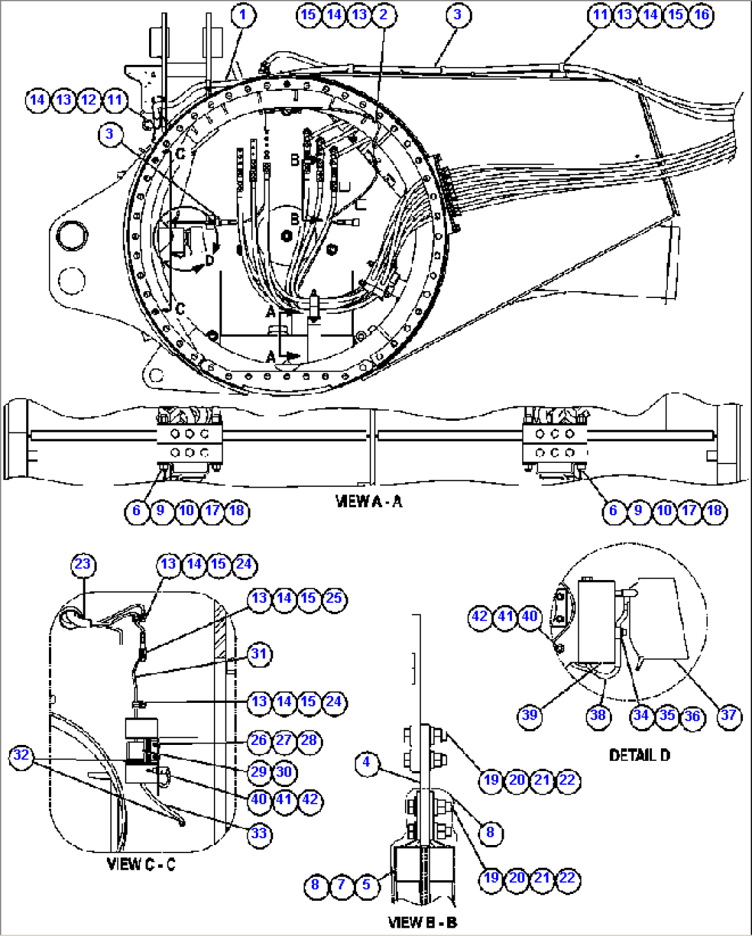 REAR AXLE WIRING