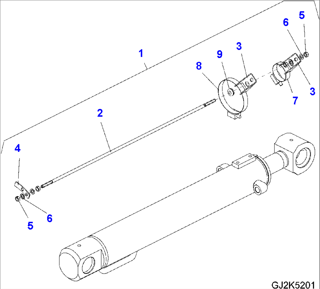 BUCKET POSITION INDICATOR