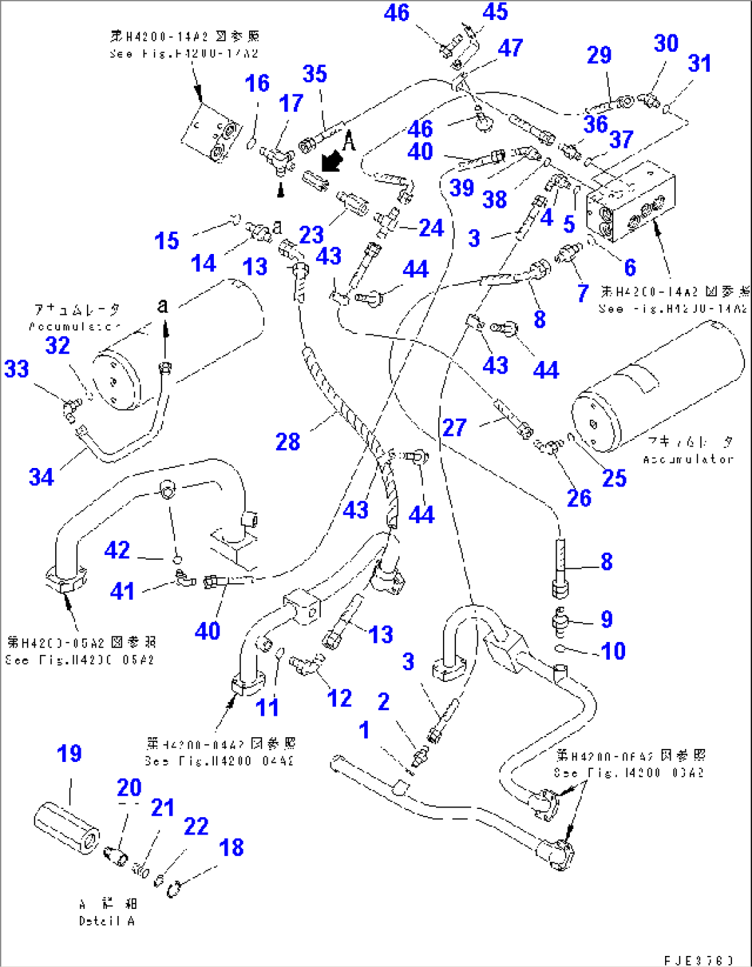 HYDRAULIC LINE (E.C.S.S. LINE)(#50001-50893)