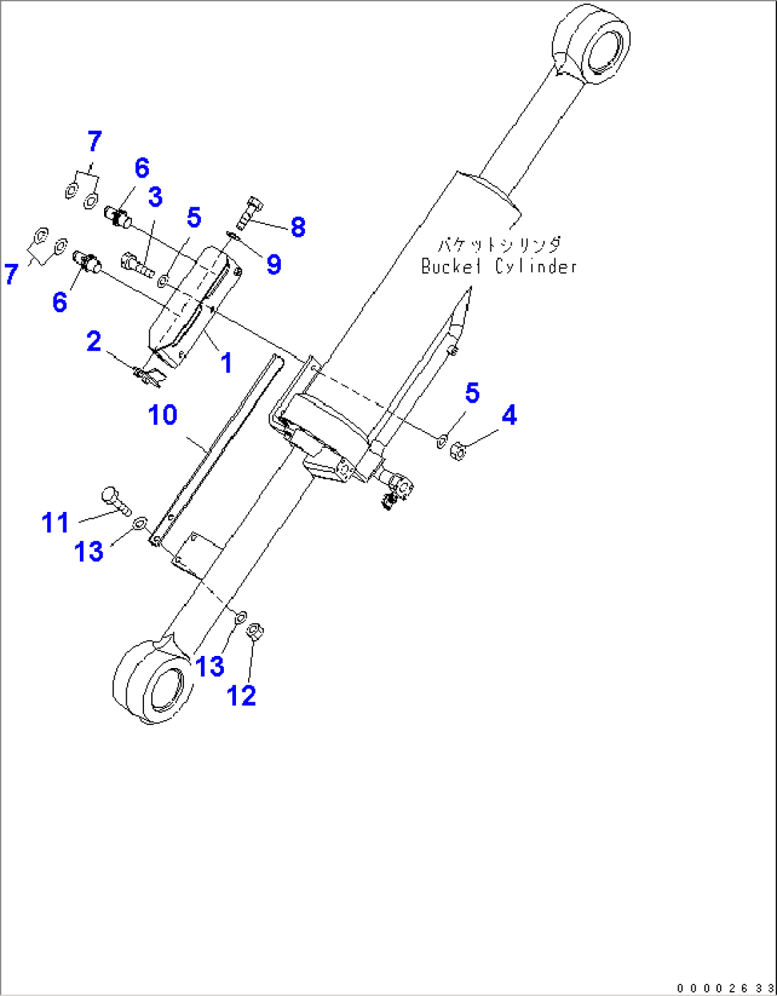 BUCKET POSITIONER(#70001-70371)