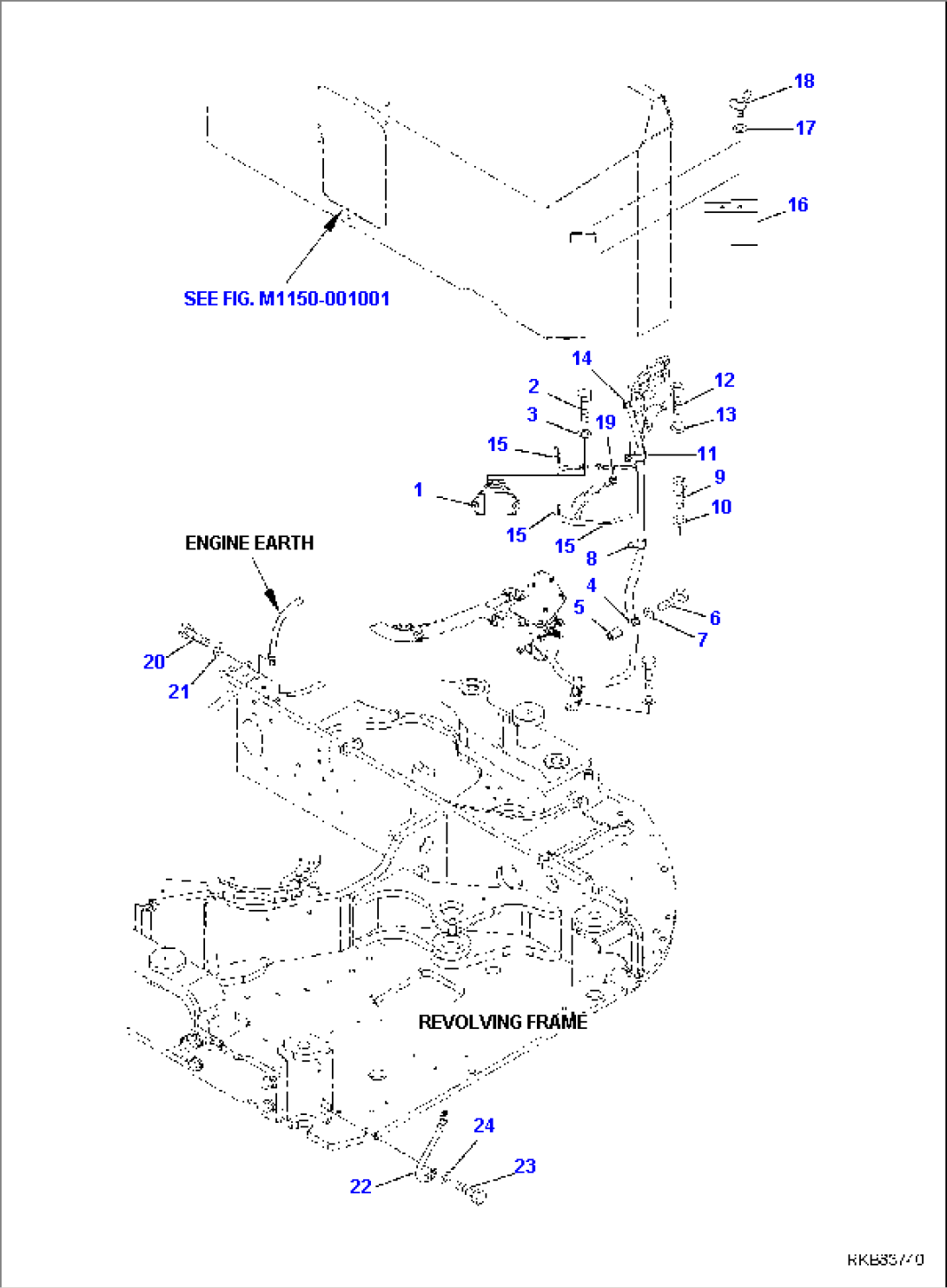 ELECTRIC WIRING, CLAMP, BATTERY RELAY AND GROUND CABLE