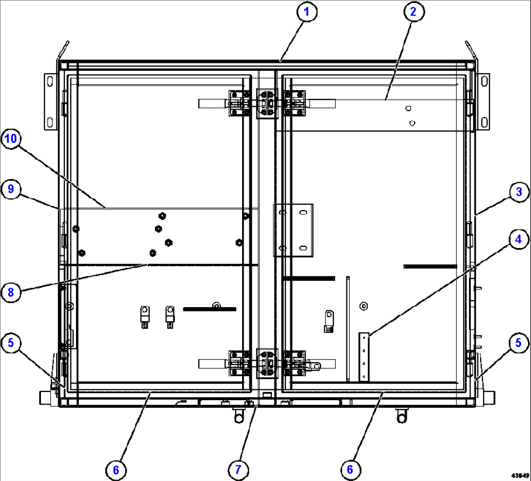 HYDRAULIC CABINET BRAKE ENCLOSURE