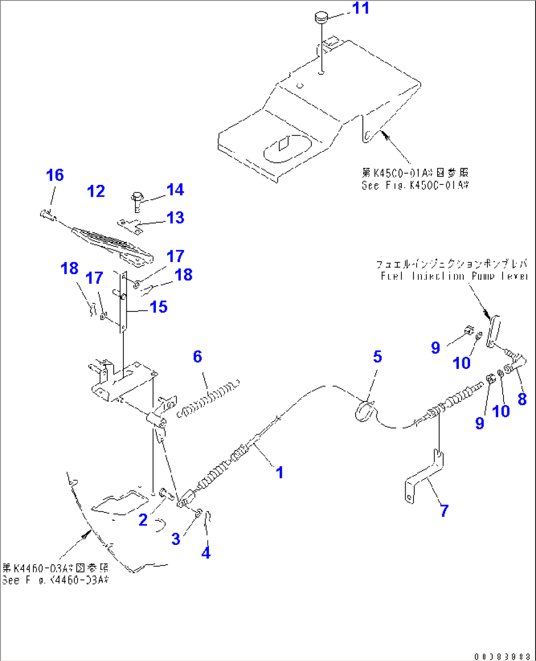 ACCELERATOR PEDAL AND LINKAGE(#16144-)