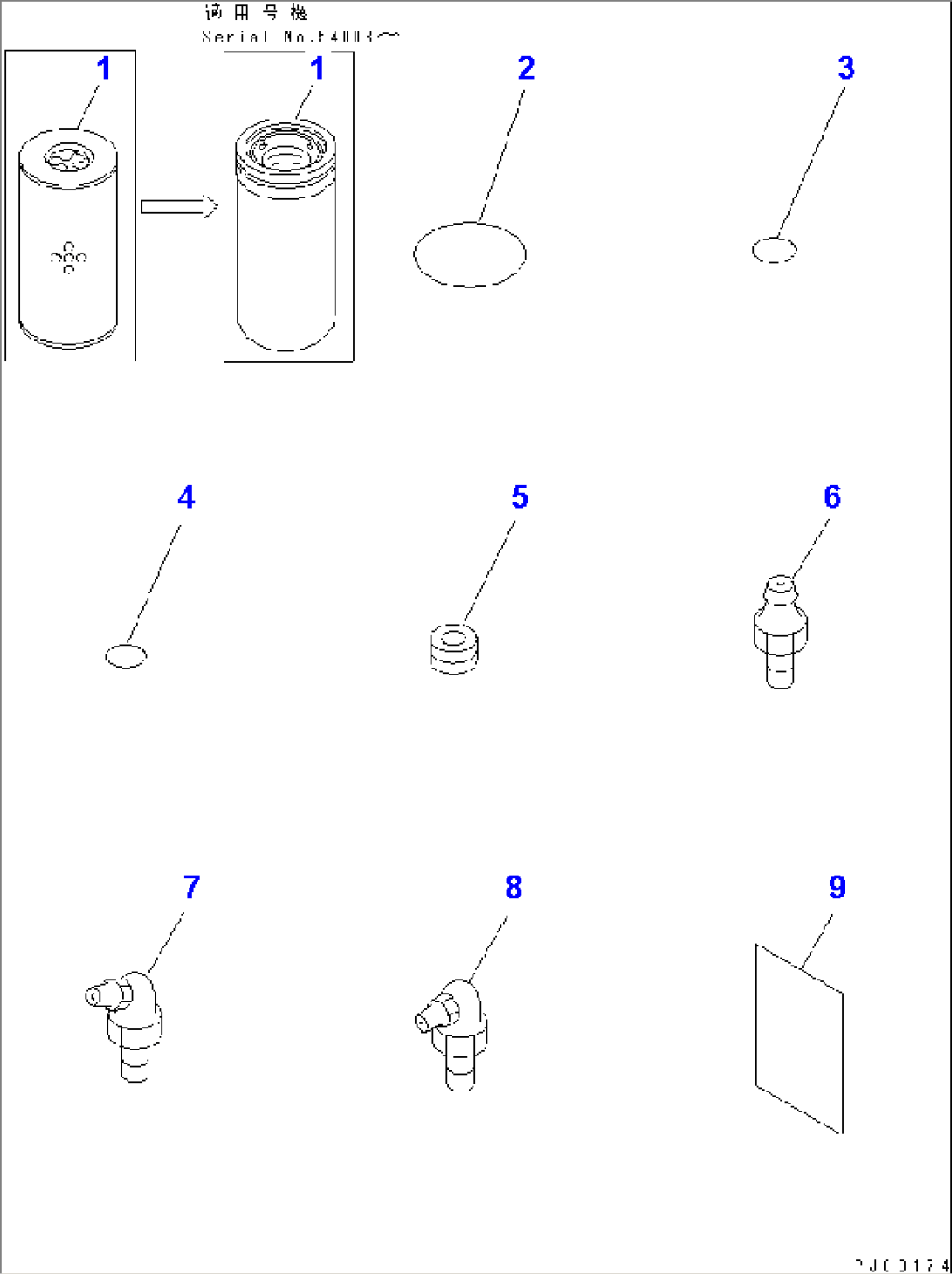 SPARE PARTS (EU SPEC.)