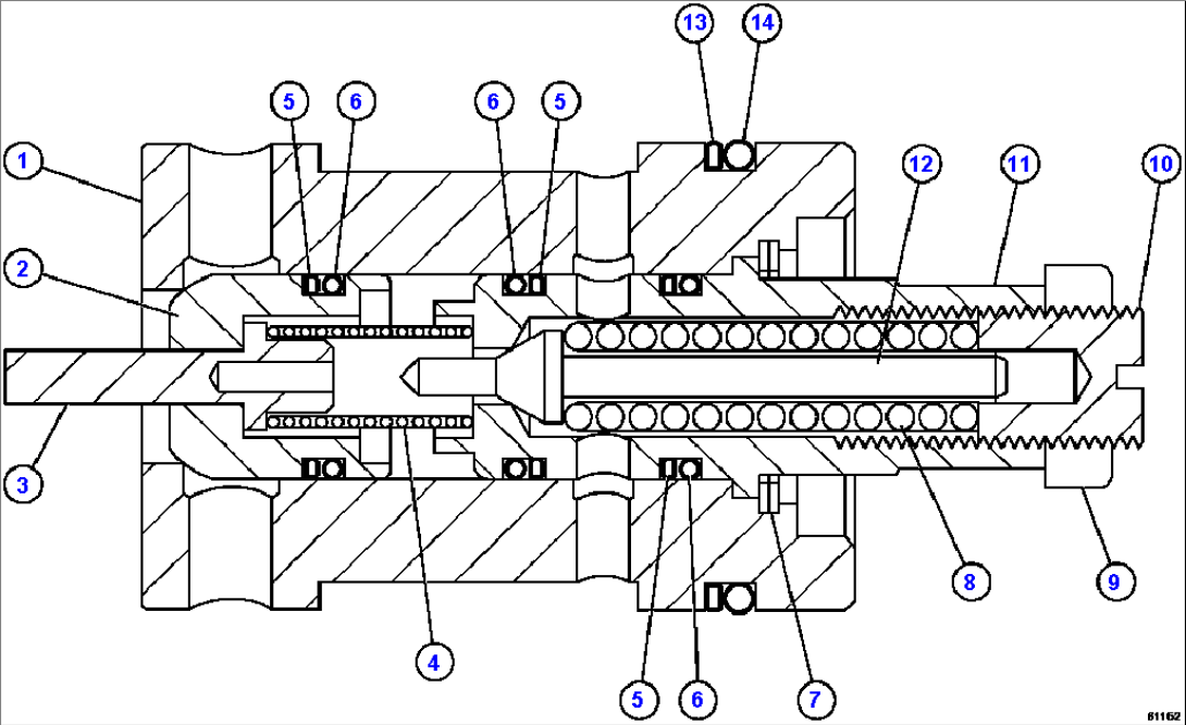 RELIEF VALVE ASSEMBLY VE3567