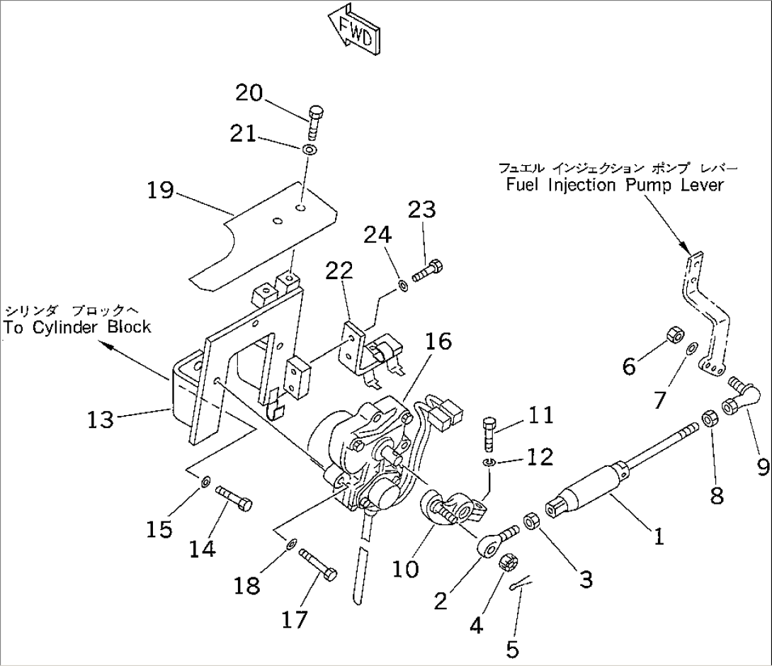 FUEL CONTROL AND LINKAGE