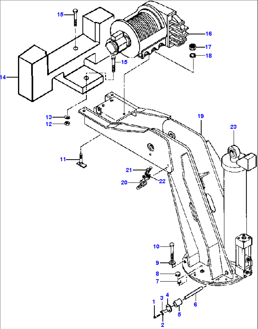 PEDESTAL & COUNTERWEIGHT 150FA