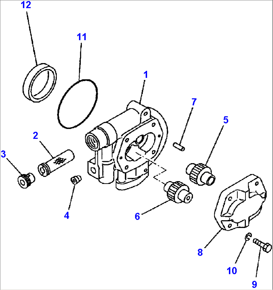 FIG NO. 6005 LOADER PUMP (5/11)