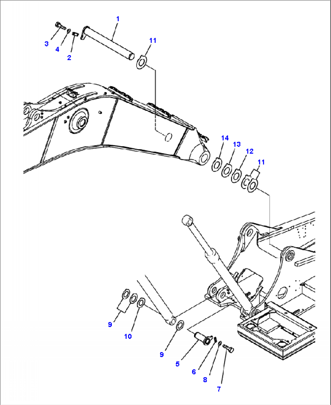 J1310-01A0 BOOM FOOT PIN