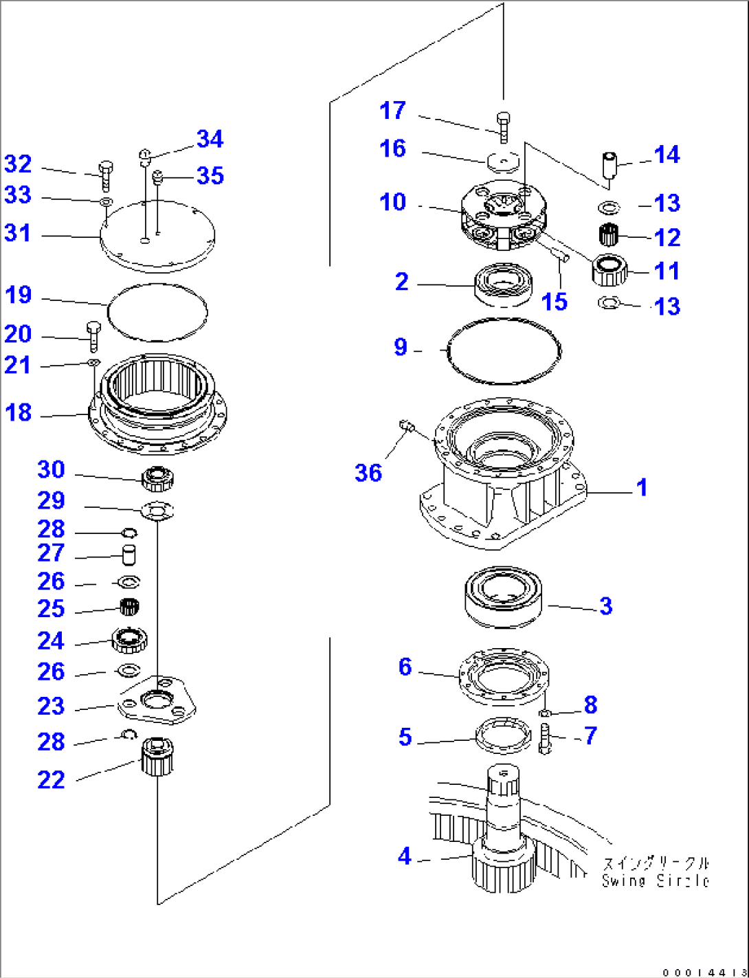 SWING MACHINERY (SUPPLY ONLY)(#203891-)