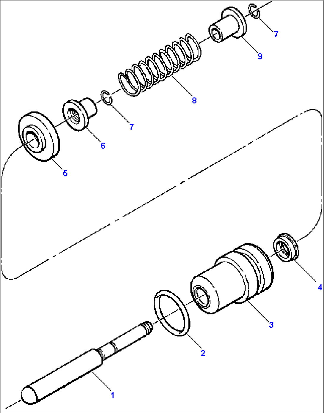 FIG. H0120-03A1 BLADE PILOT VALVE - PLUNGER CAPSULE