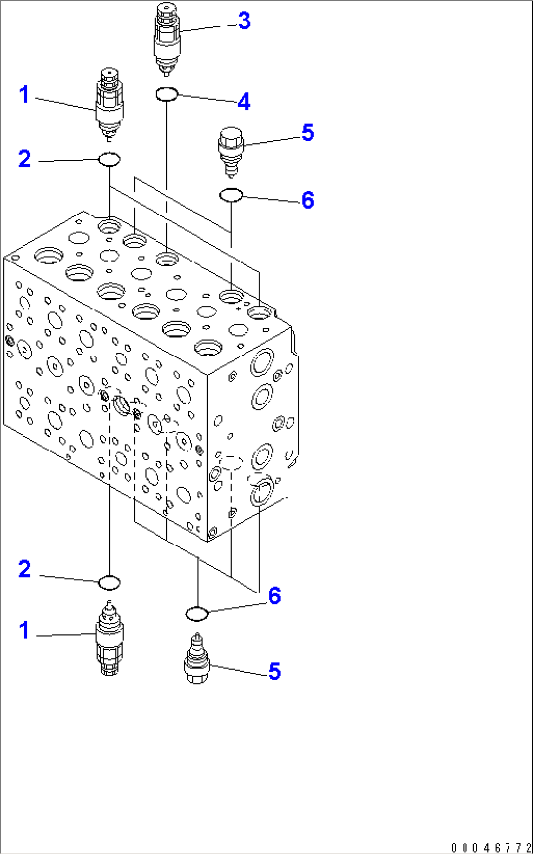 CONTROL VALVE (6-SPOOL) (12/18)