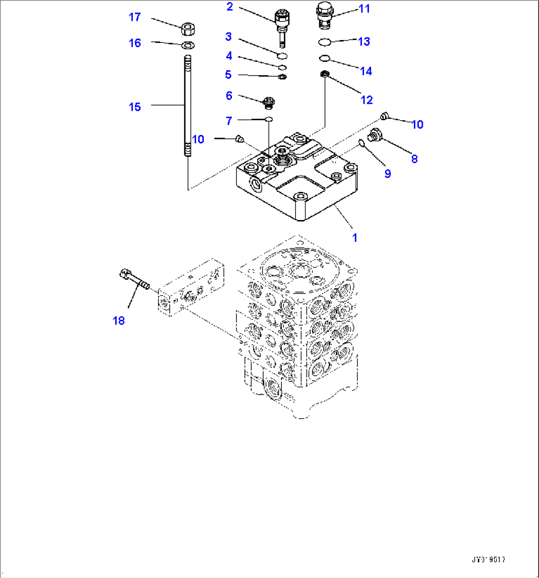 Control Valve, 4-Valve (6/10) (#80001-)