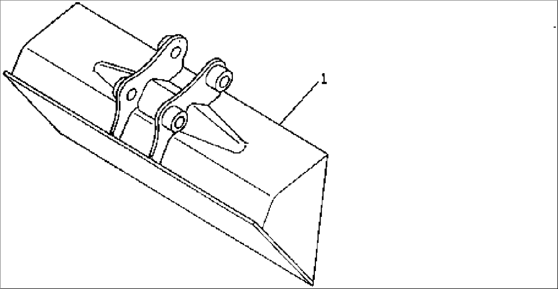 SLOPE GRANDING BUCKET