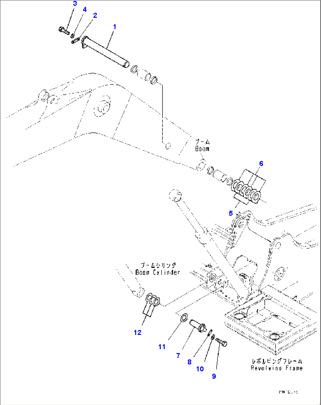 Boom Foot Pin (#30117-)