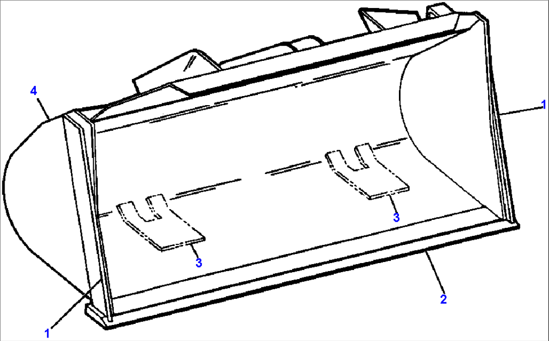 GENERAL PURPOSE BUCKET 1.375 CU. YD. (510C)