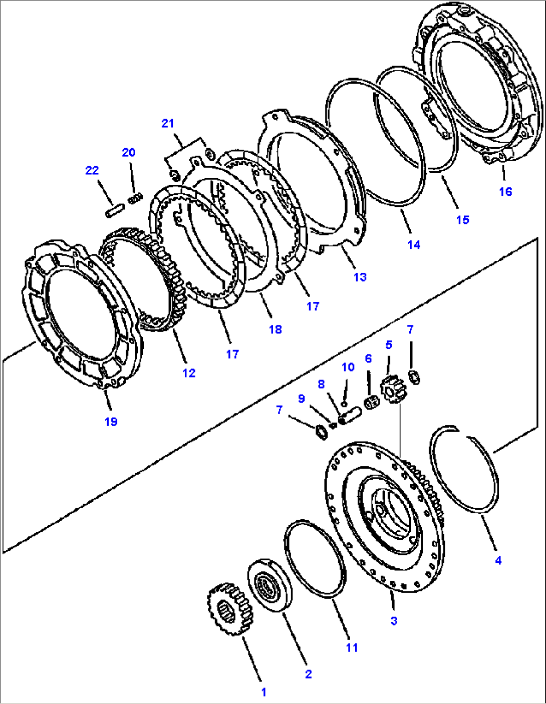 FIG NO. 2515 TRANSMISSION SECOND GEAR CLUTCH