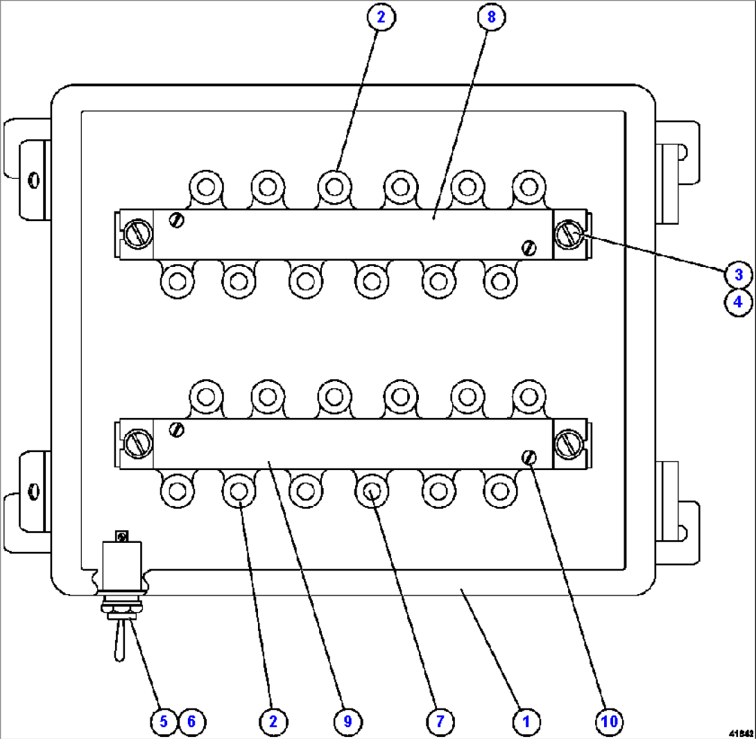 R.H. JUNCTION BOX ASSEMBLY