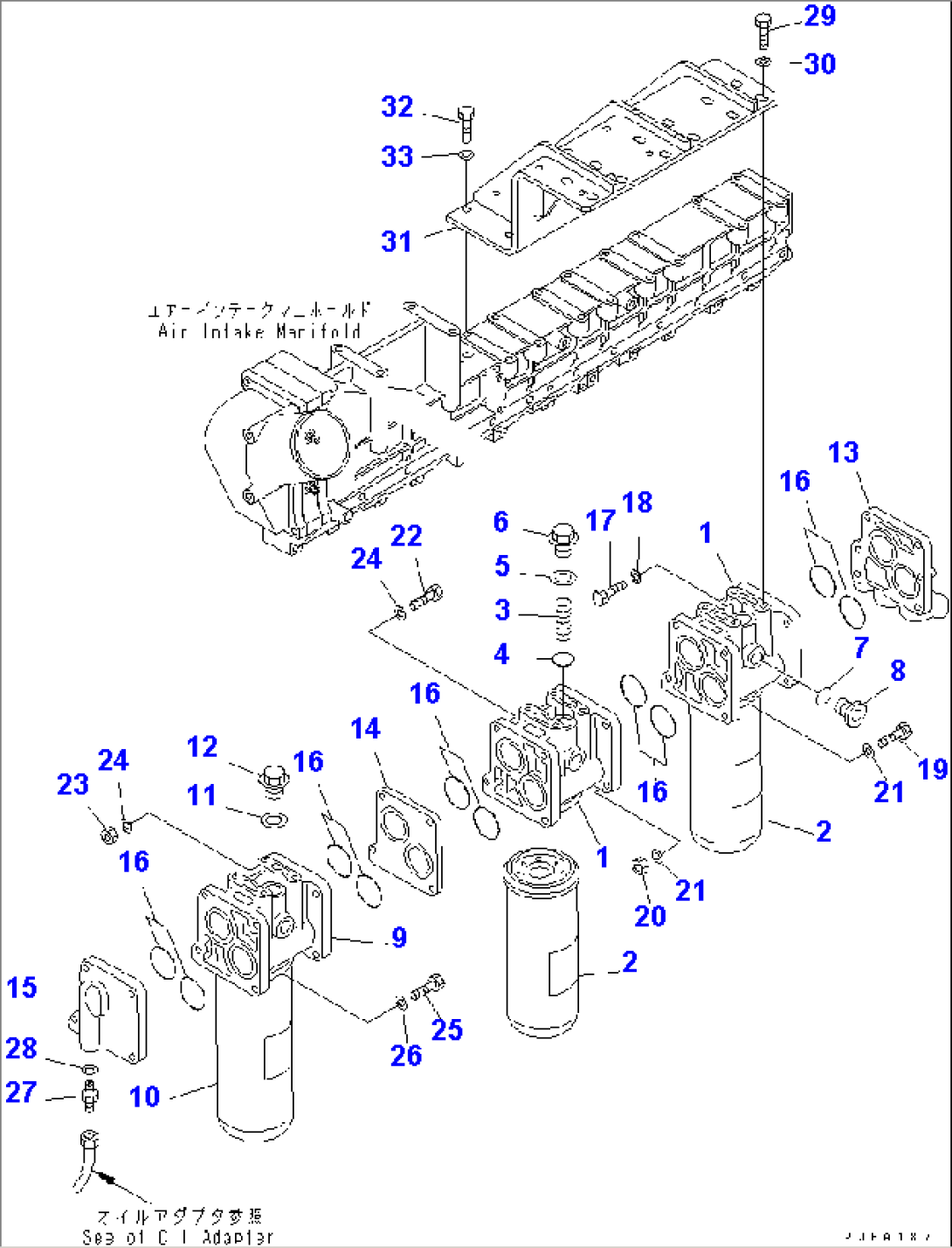 OIL FILTER(#27372-)