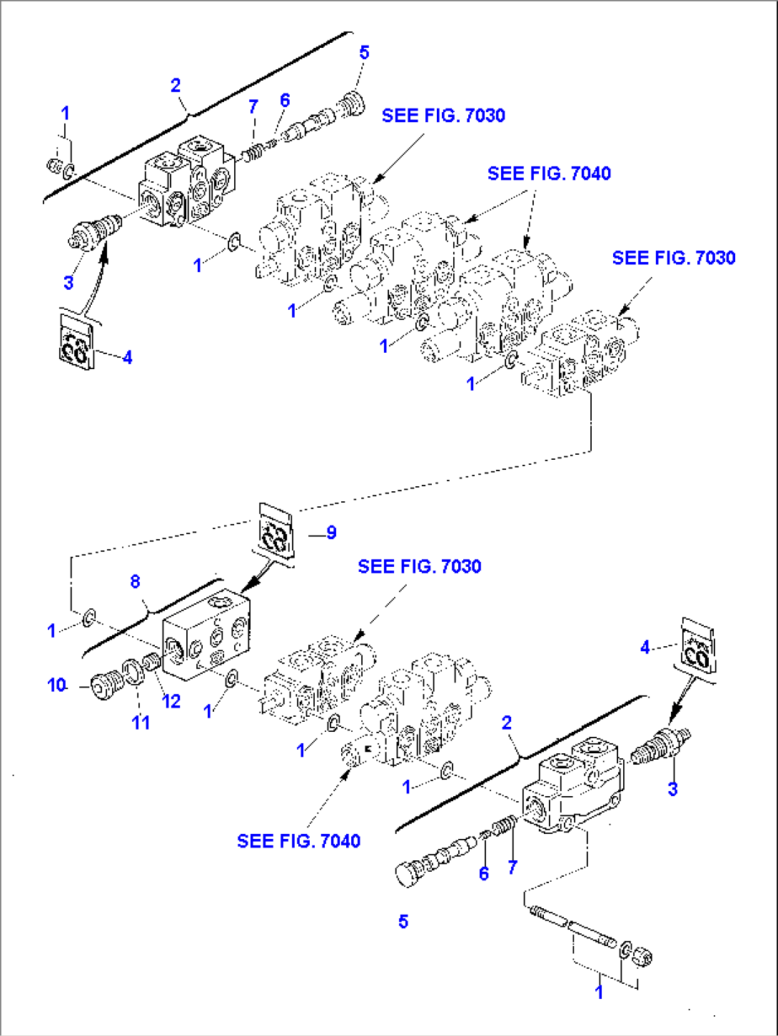 6-SPOOL CONTROL VALVE (1st PART)