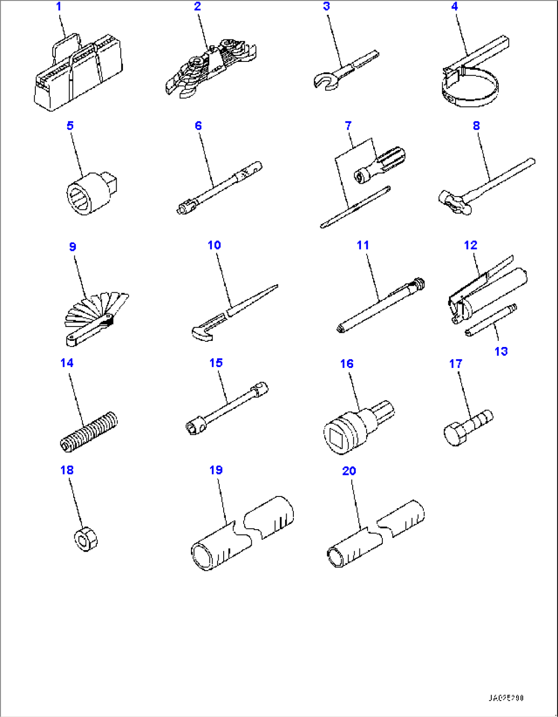 General Tool Set (#1001-)