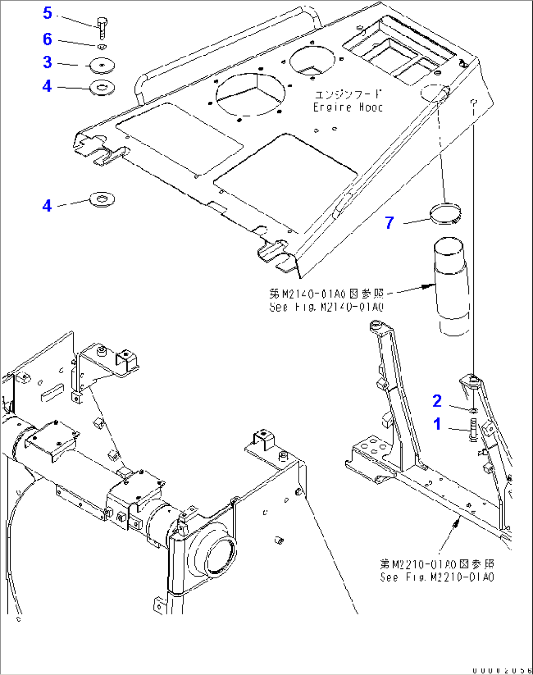 ENGINE HOOD RELATED PARTS