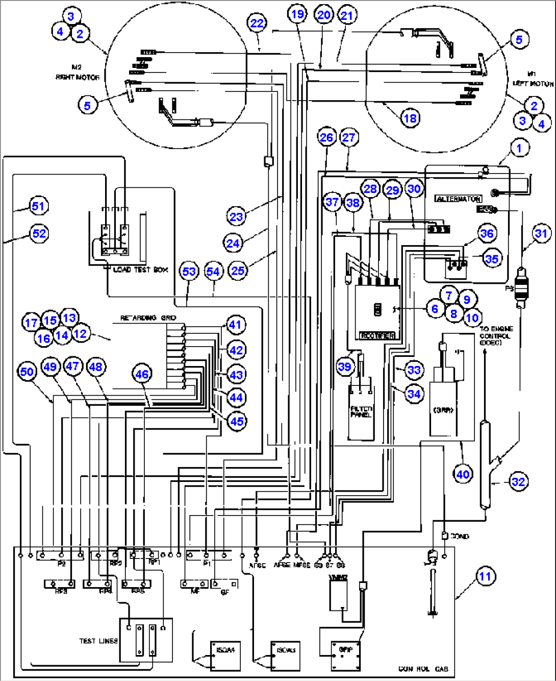 ELECTRIC POWER COMPONENTS WIRING