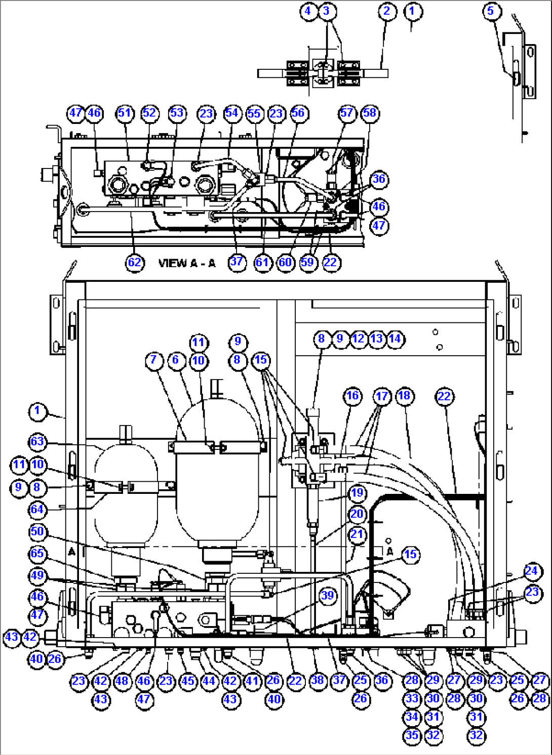 BRAKE CABINET ASSEMBLY (EK2165)