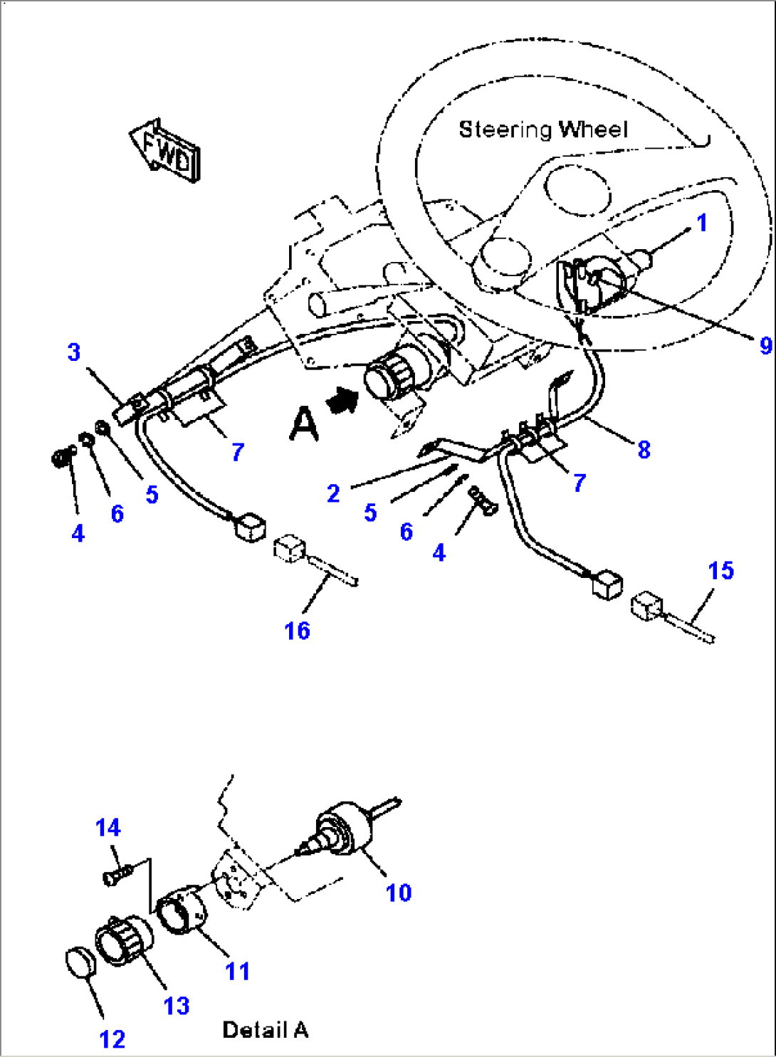 E0260-01A0 ELECTRICAL INSTRUMENT STARTER AND WIPER SWITCHES