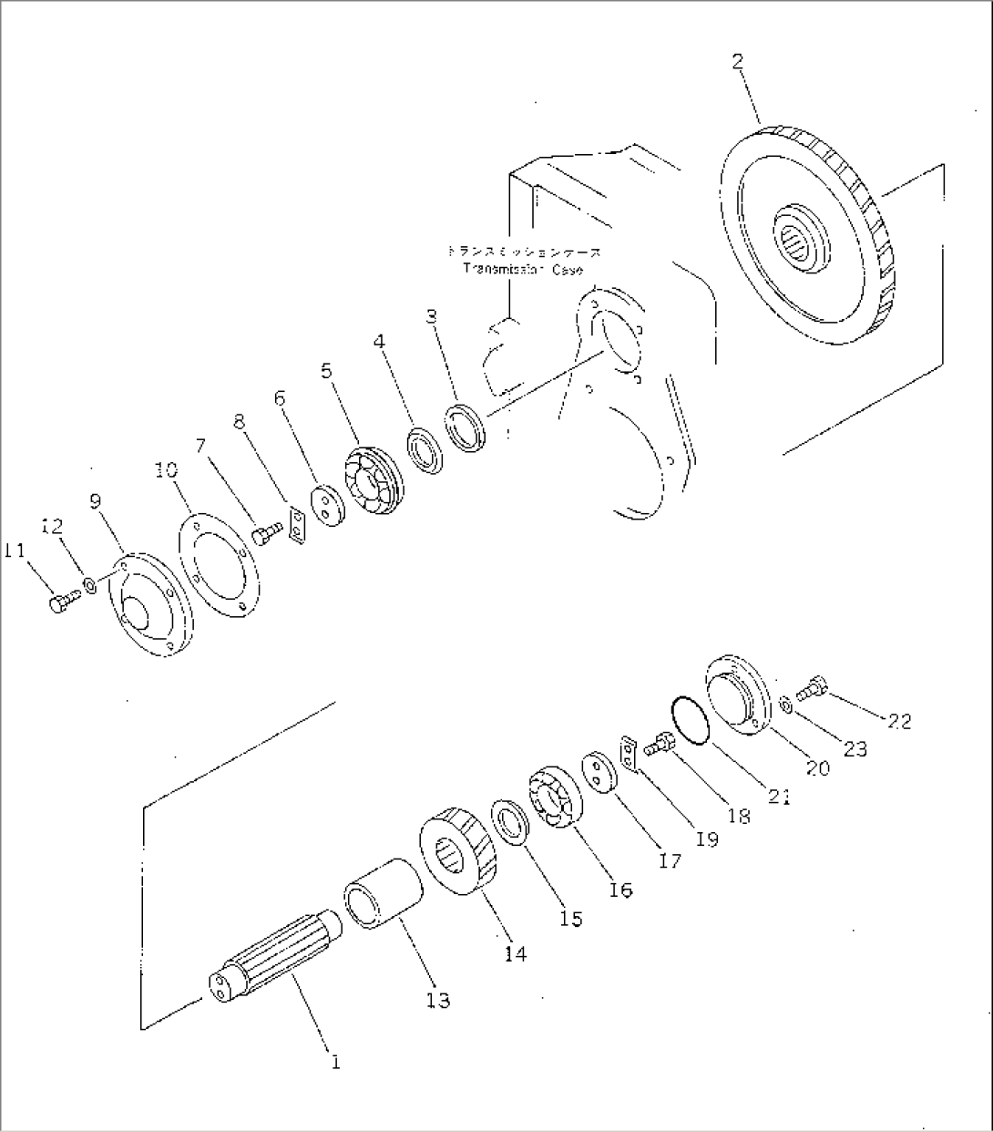 TARNSMISSION (HIGHT-LOW GEAR) (3/4)