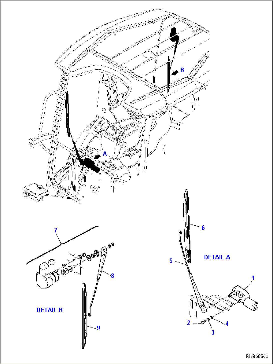 WINDSCREEN WIPER SYSTEM (1/2)