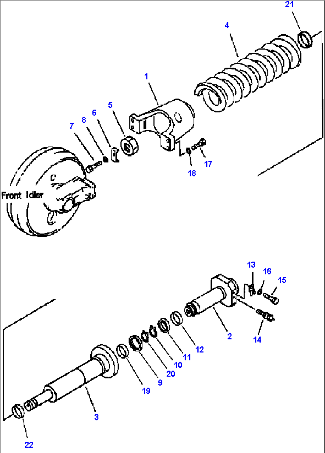 R0120-01A0 IDLER CUSHION HEAVY DUTY