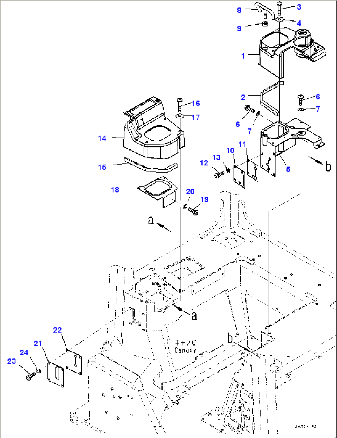 Canopy, Console (#95001-)