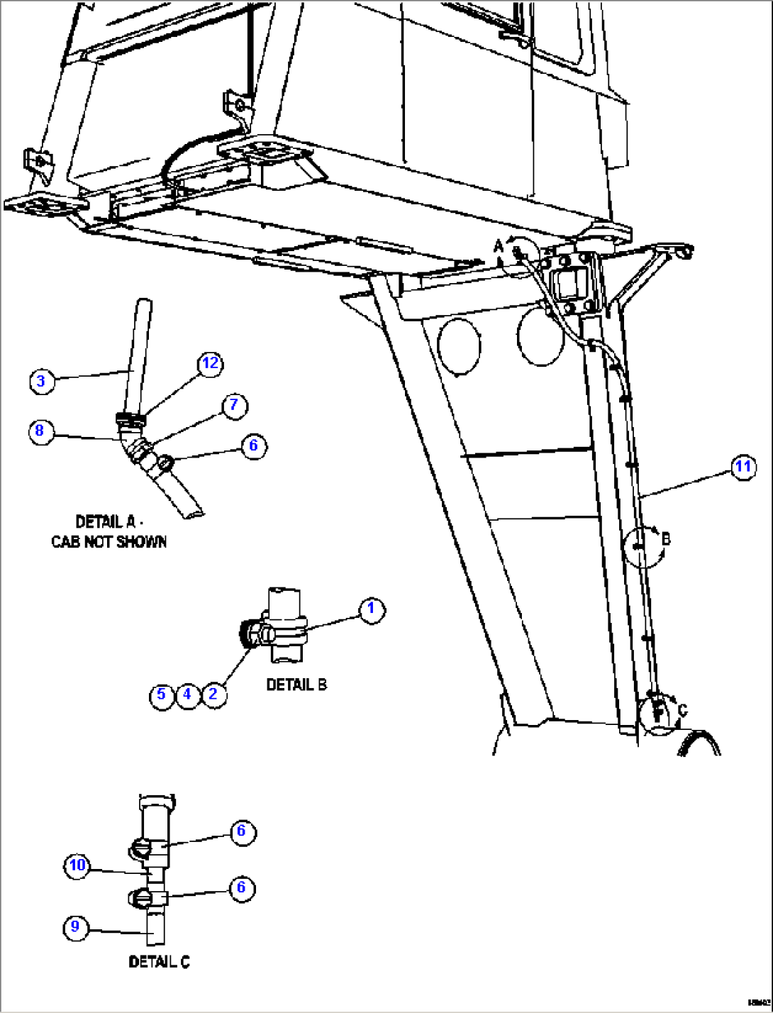 A/C DRAIN HOSE INSTALLATION