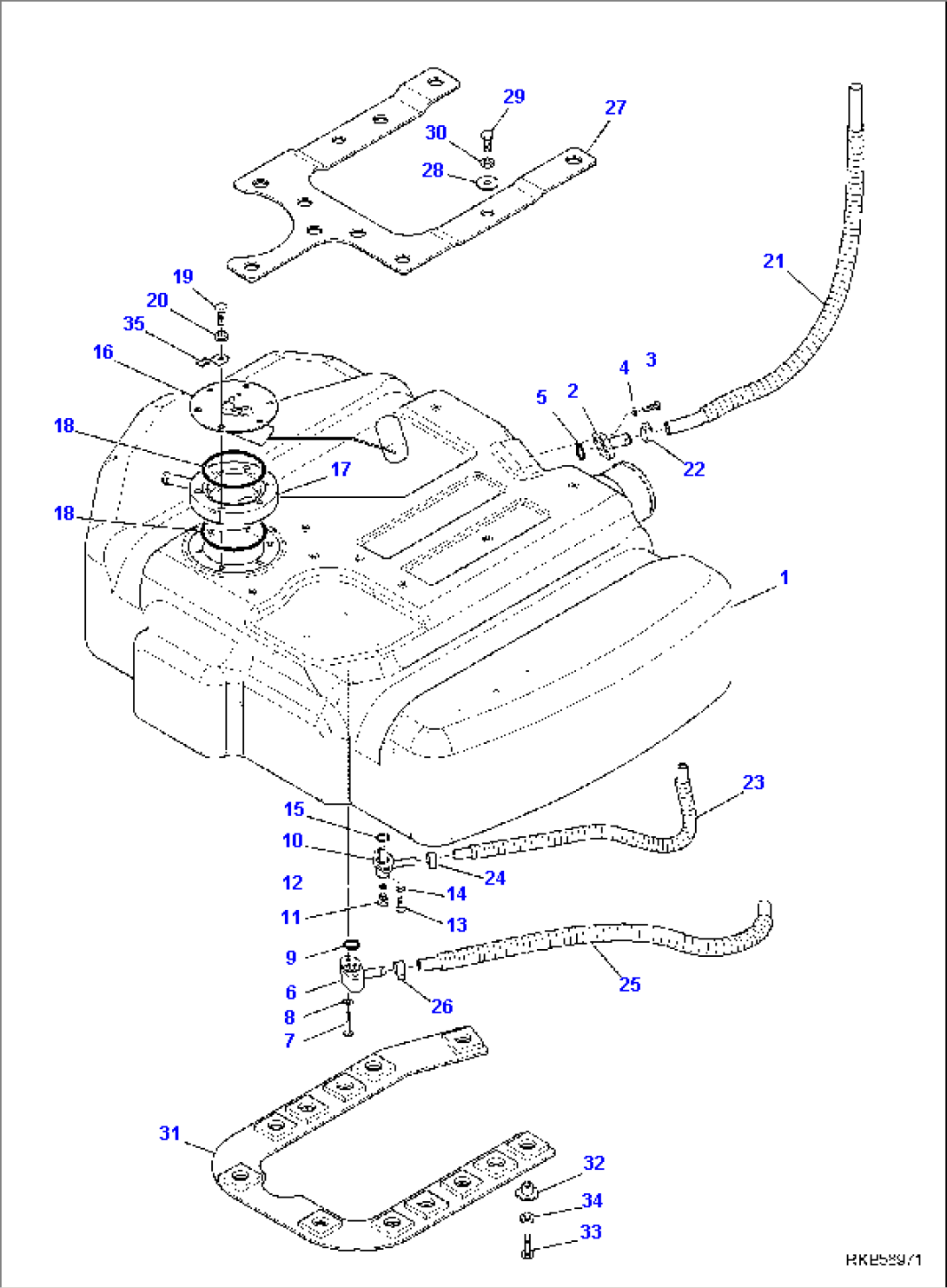 FUEL TANK (1/4)