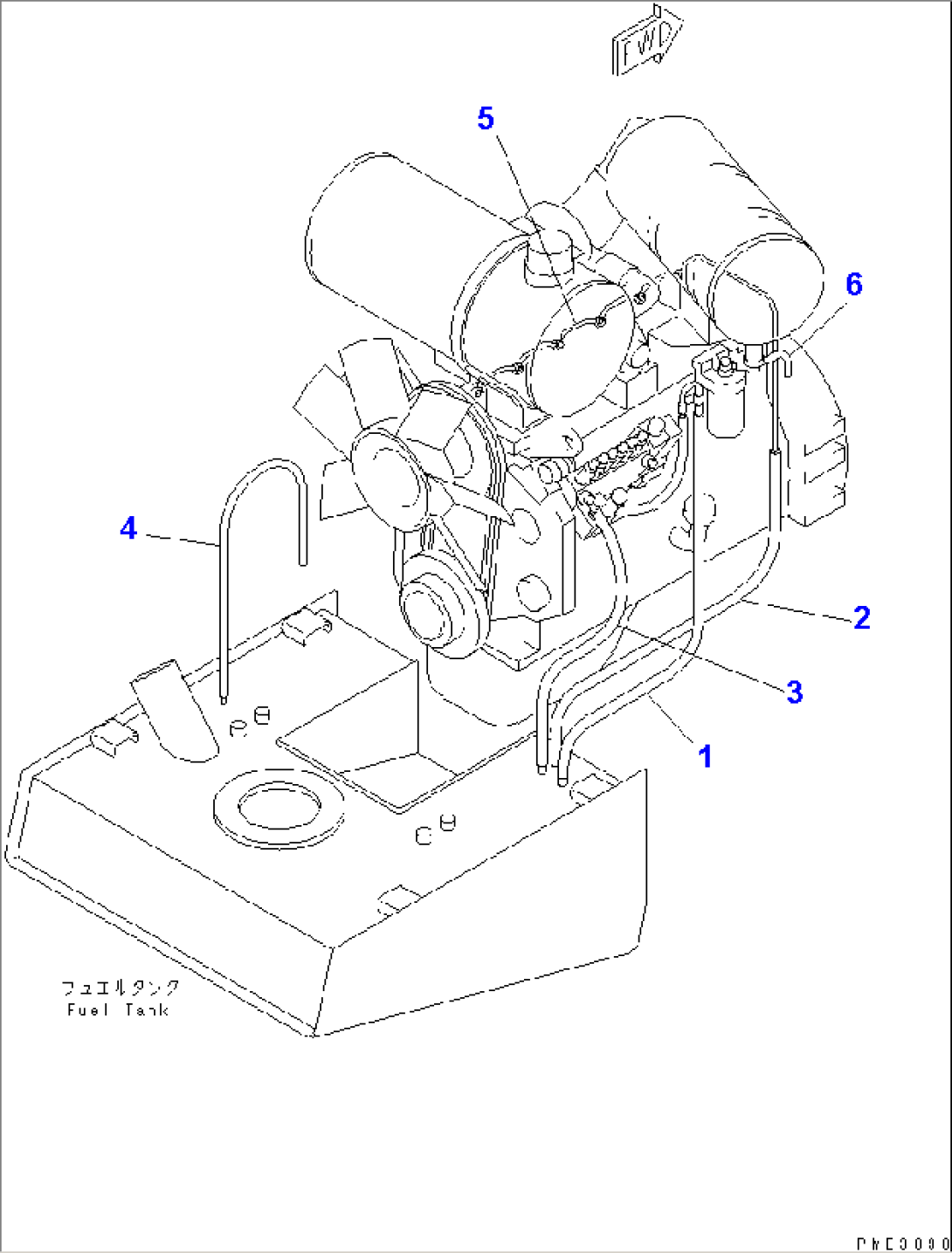 PERIODICAL REPLACEMENT CRITICAL PARTS (1/3) (FUEL HOSE)(#63001-)