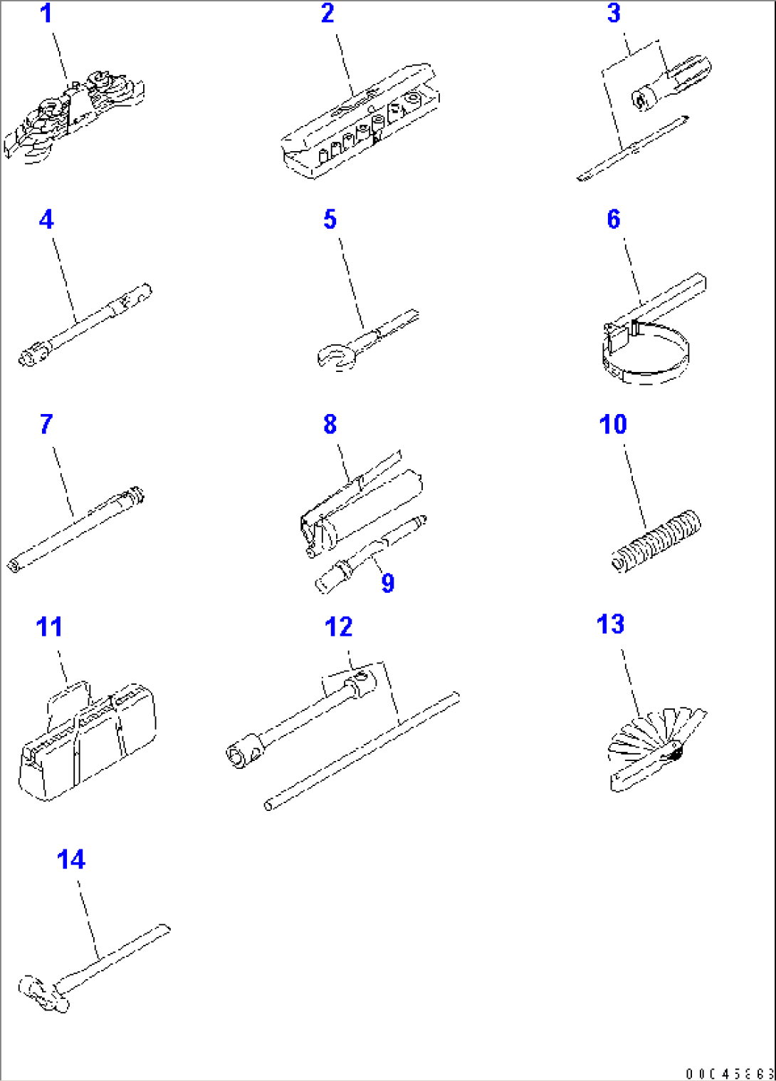 TOOL (WITH HAMMER)(#85001-)