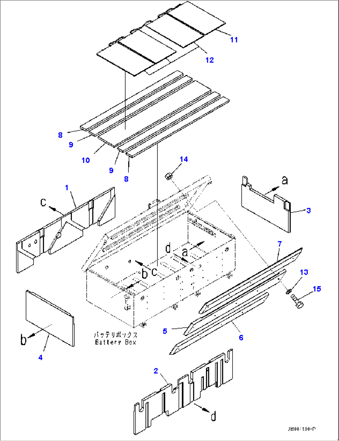 Platform R.H., Battery Heater (#80138-80228)