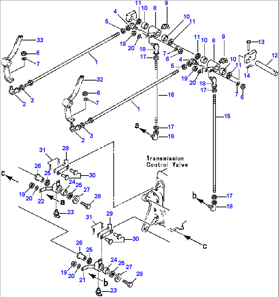 TRANSMISSION CONTROL LINKAGE