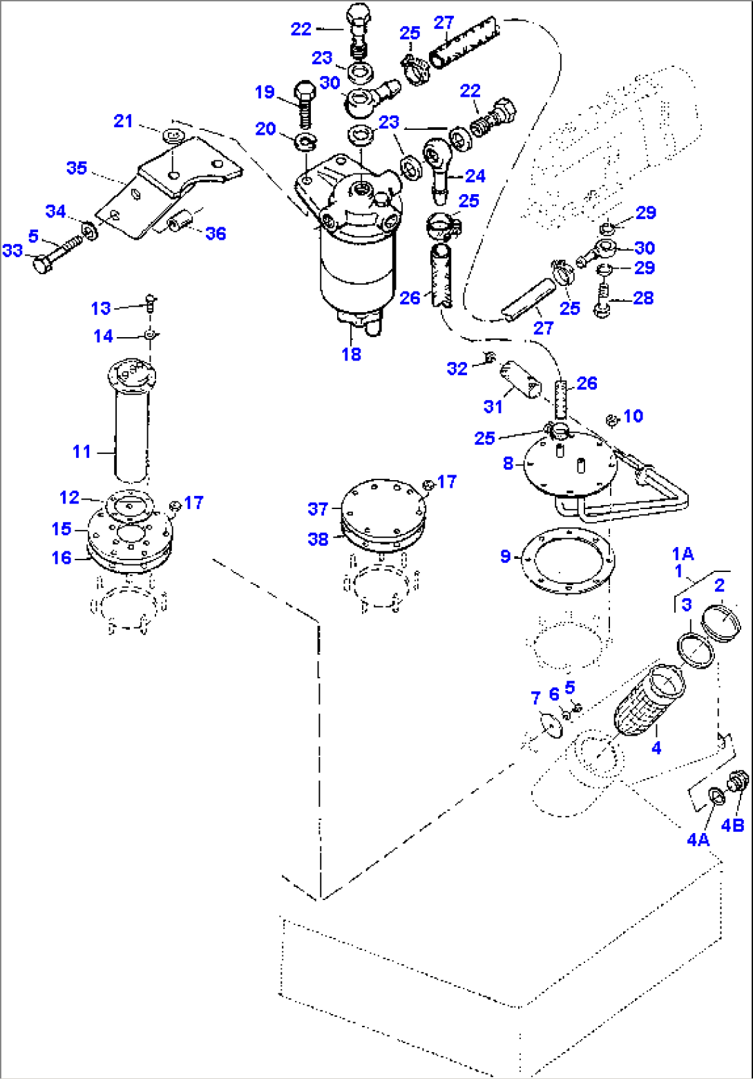 FUEL SYSTEM, PRE FILTER