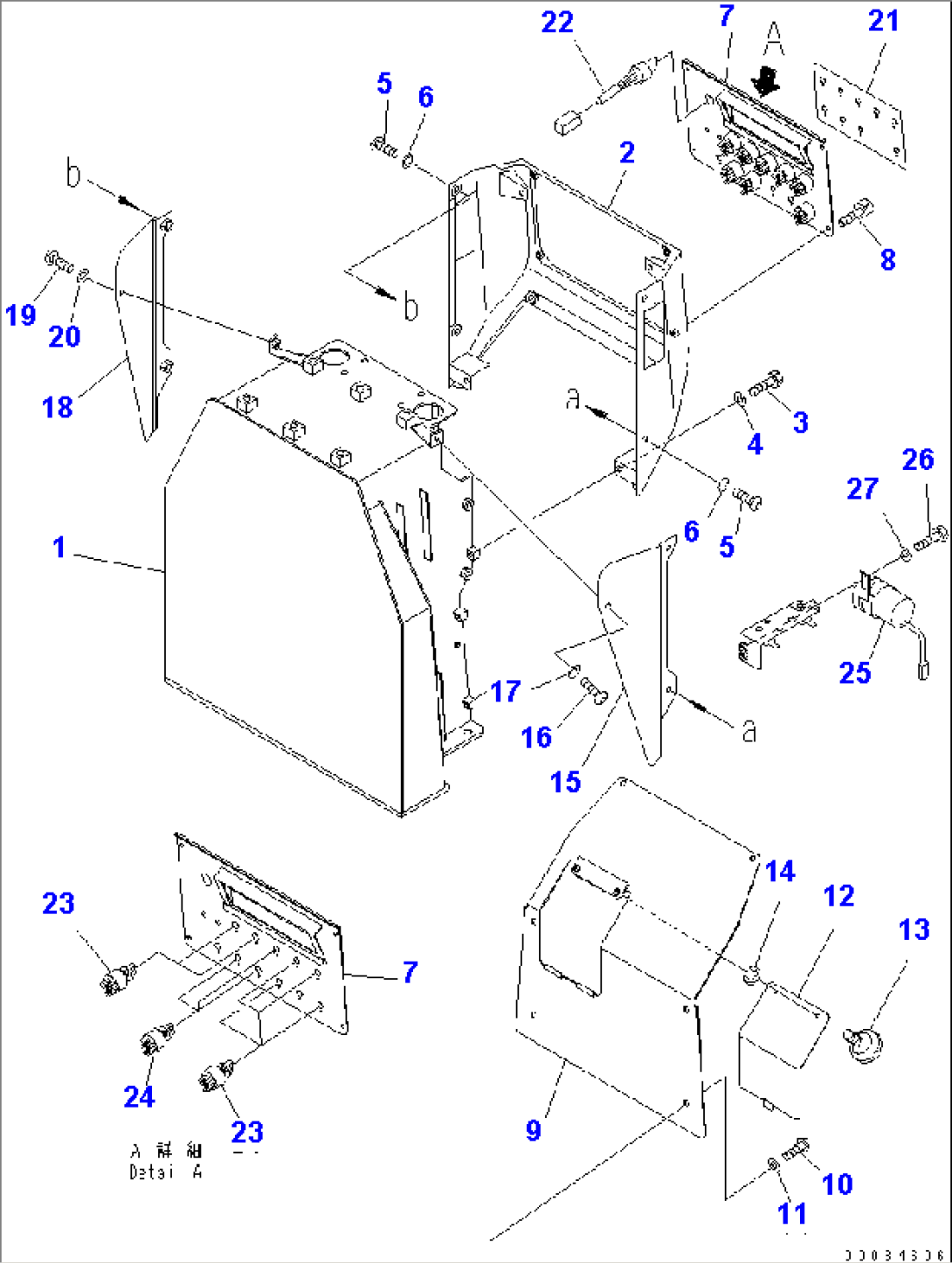 FLOOR FRAME (DASHBOARD) (MINING A SPEC.)(#30001-)