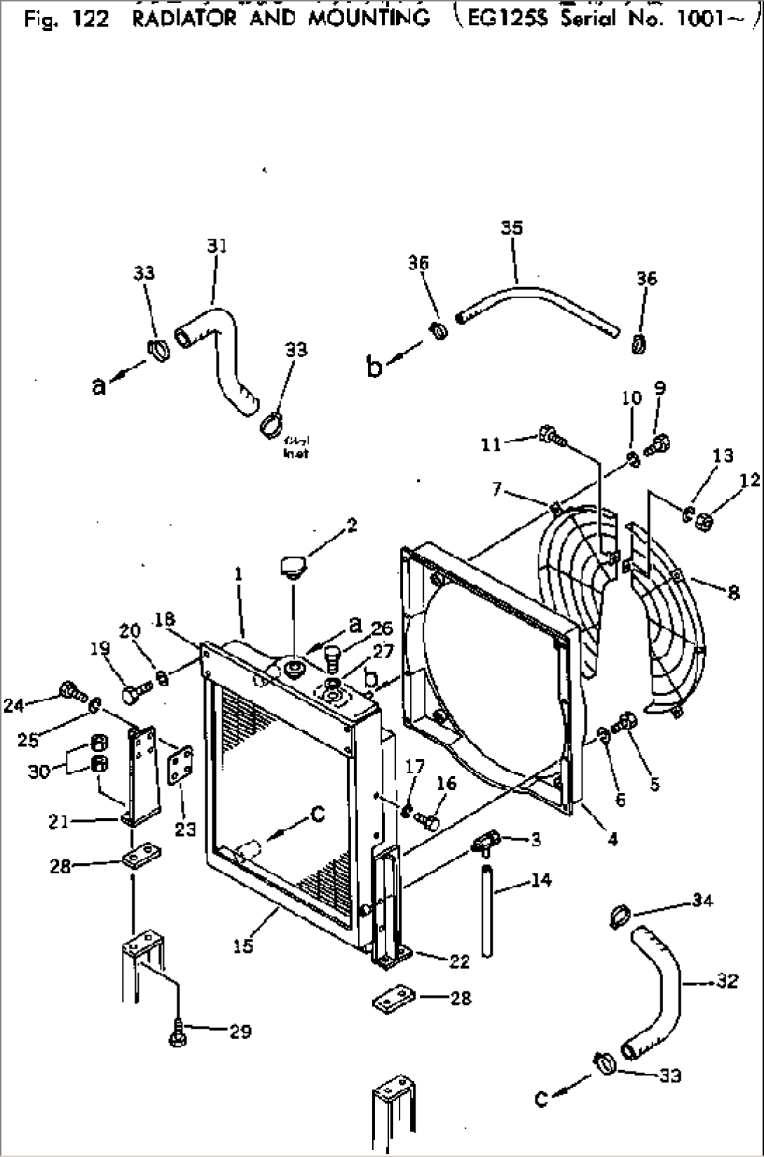 RADIATOR AND MOUNTING