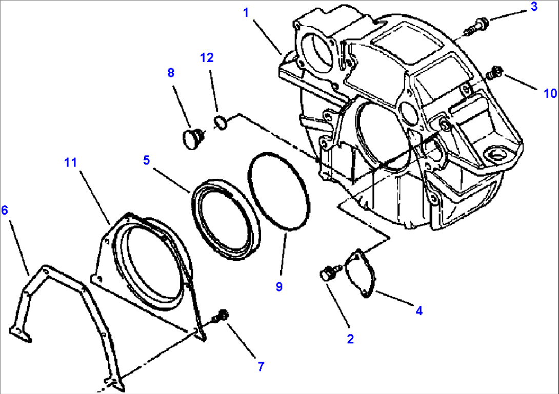 A8106-A1A4 FLYWHEEL HOUSING