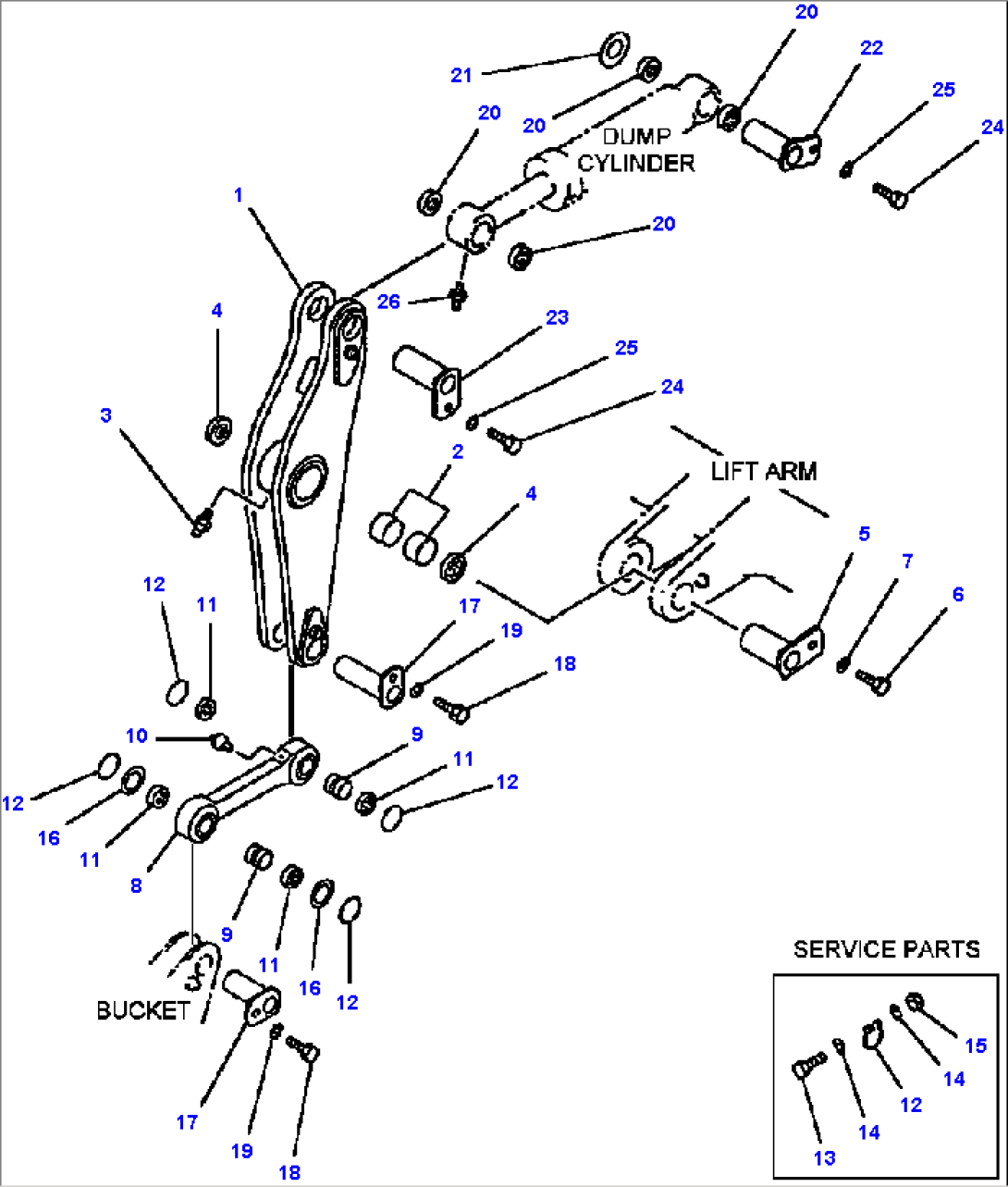 FIG NO. 7011 BELLCRANK