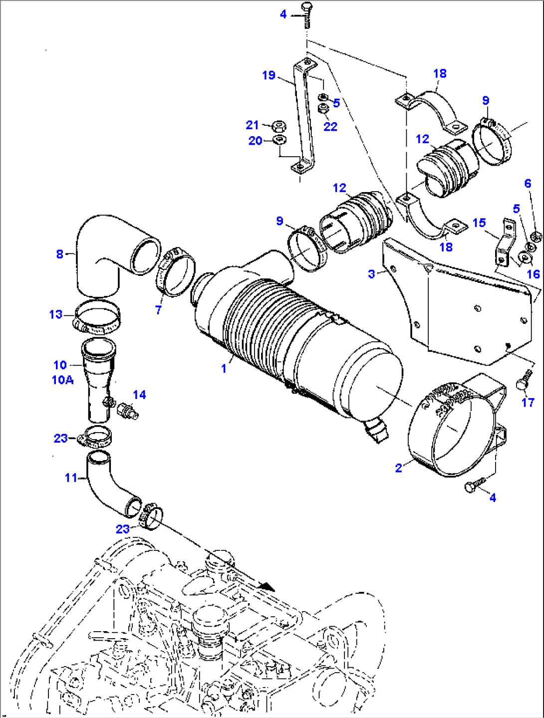 AIR FILTER SYSTEM, STANDARD